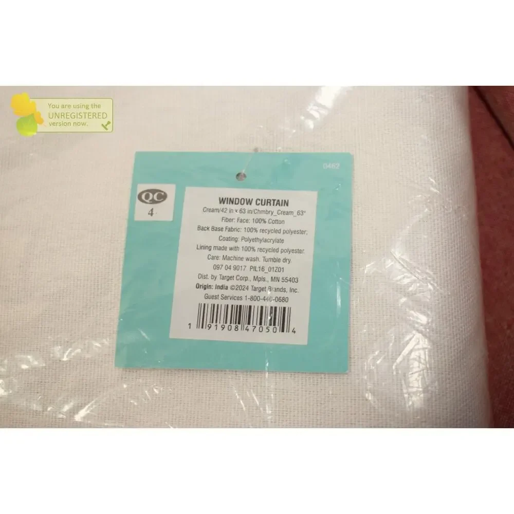 Pillowfort Chambray Cotton Kids' Blackout 42x63